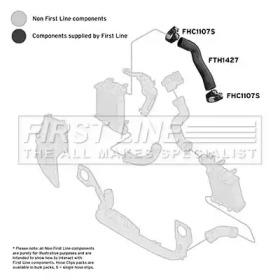 First Line/KeyParts FTH1427 Патрубок інтеркулера First Line/KeyParts FTH1427 Патрубок інтеркулера