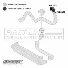First Line/KeyParts FTH1525 Патрубок інтеркулера First Line/KeyParts FTH1525 Патрубок інтеркулера