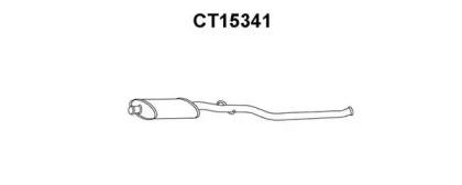 Veneporte CT15341 Muffler assy front Veneporte CT15341 Muffler assy front