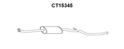Veneporte CT15345 Muffler assy front Veneporte CT15345 Muffler assy front