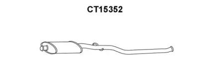 Veneporte CT15352 Muffler assy front
