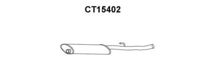 Veneporte CT15402 Muffler assy front Veneporte CT15402 Muffler assy front