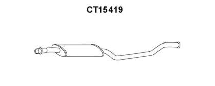 Veneporte CT15419 Muffler assy front
