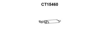 Veneporte CT15460 Muffler assy front Veneporte CT15460 Muffler assy front