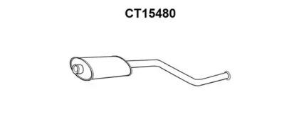 Veneporte CT15480 Muffler assy front Veneporte CT15480 Muffler assy front