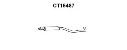 Veneporte CT15487 Muffler assy front