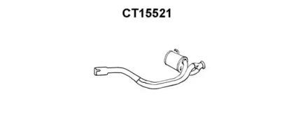 Veneporte CT15521 Muffler assy front Veneporte CT15521 Muffler assy front