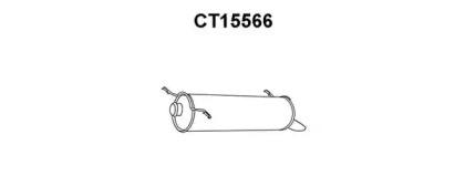 Veneporte CT15566 Глушник вихлопних газів кінцевий Veneporte CT15566 Глушник вихлопних газів кінцевий