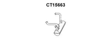 Veneporte CT15663 Muffler assy front