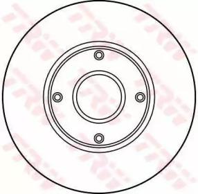 TRW DF2713 Диск гальмівний