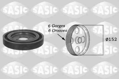 Sasic 5150Q60 Шків колінвала Sasic 5150Q60 Шків колінвала