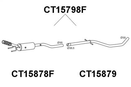 Veneporte CT15798F Filter assy diesel Veneporte CT15798F Filter assy diesel