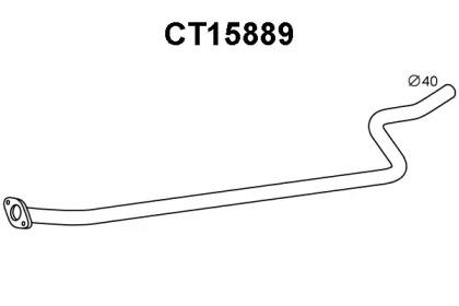 Veneporte CT15889 Exhaust pipe Veneporte CT15889 Exhaust pipe