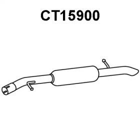 Veneporte CT15900 Випускна труба відпрацьованих газів