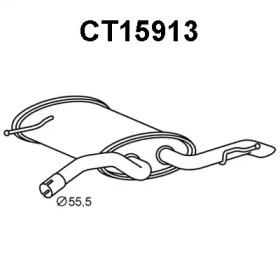 Veneporte CT15913 Глушник вихлопних газів кінцевий