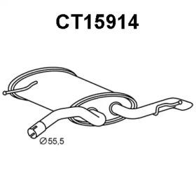 Veneporte CT15914 Глушник вихлопних газів кінцевий