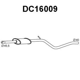Veneporte DC16009 Muffler assy front Veneporte DC16009 Muffler assy front