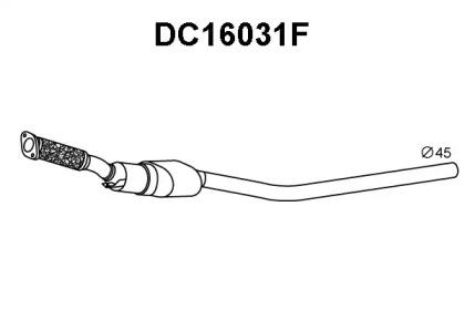 Veneporte DC16031F Сажевий фільтр Veneporte DC16031F Сажевий фільтр