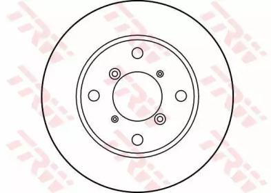 TRW DF3106 Brake disc TRW DF3106 Brake disc
