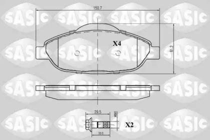 Sasic 6210003 Brake pads Sasic 6210003 Brake pads