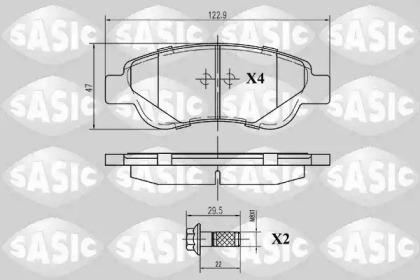 Sasic 6210006 Brake pads Sasic 6210006 Brake pads