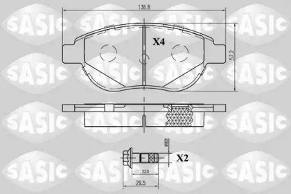 Sasic 6210008 Brake pads Sasic 6210008 Brake pads