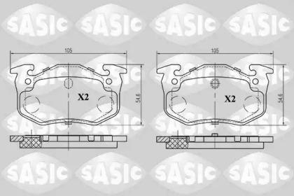 Sasic 6210011 Brake pads Sasic 6210011 Brake pads