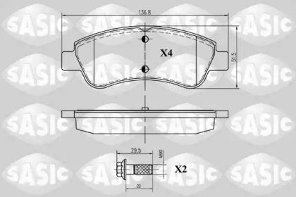 Sasic 6210012 Brake pads Sasic 6210012 Brake pads