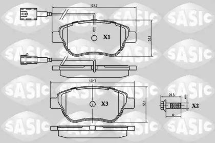 Sasic 6210015 Brake pads Sasic 6210015 Brake pads