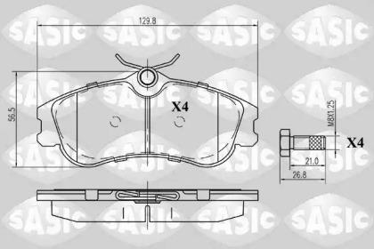 Sasic 6210026 Brake pads Sasic 6210026 Brake pads