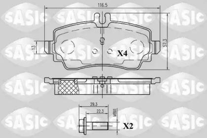 Sasic 6216044 Brake pads Sasic 6216044 Brake pads