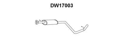 Veneporte DW17003 Muffler assy front