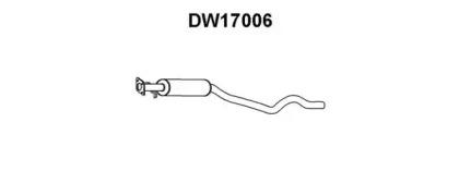 Veneporte DW17006 Muffler assy front