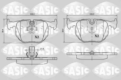 Sasic 6216054 Brake pads Sasic 6216054 Brake pads