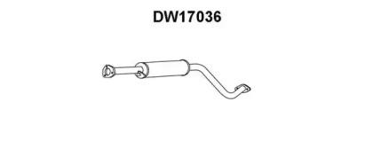 Veneporte DW17036 Muffler assy front Veneporte DW17036 Muffler assy front