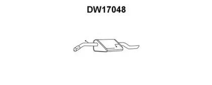 Veneporte DW17048 Глушитель выхлопных газов конечный Veneporte DW17048 Глушитель выхлопных газов конечный