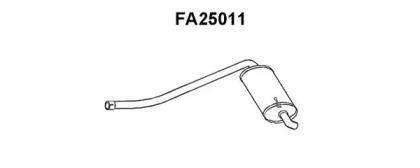 Veneporte FA25011 Глушник вихлопних газів кінцевий Veneporte FA25011 Глушник вихлопних газів кінцевий