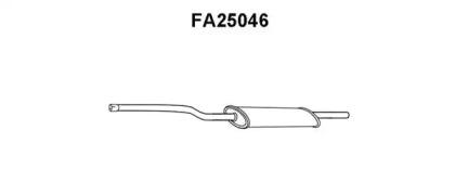 Veneporte FA25046 Muffler assy front