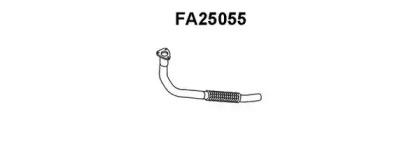 Veneporte FA25055 Випускна труба відпрацьованих газів