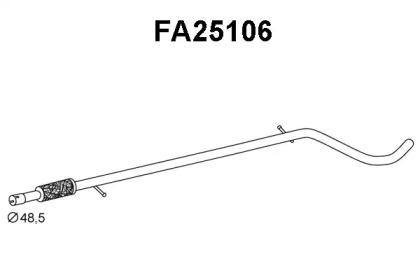 Veneporte FA25106 Exhaust pipe Veneporte FA25106 Exhaust pipe