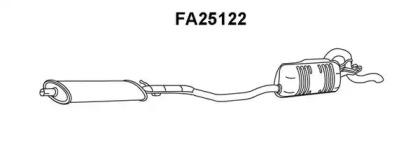 Veneporte FA25122 Глушник вихлопних газів кінцевий