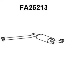 Veneporte FA25213 Muffler assy front Veneporte FA25213 Muffler assy front