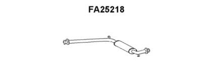 Veneporte FA25218 Середній глушник вихлопних газів Veneporte FA25218 Середній глушник вихлопних газів