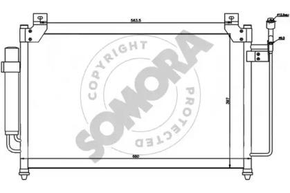 Somora 167460 Конденсер Somora 167460 Конденсер