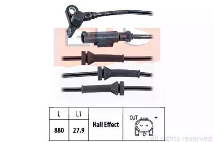 EPS 1.960.163 ABS sensor EPS 1.960.163 ABS sensor