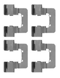 Hella 8DZ 355 204-741 Spring set disc brake