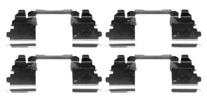 Hella 8DZ 355 205-401 Spring set disc brake Hella 8DZ 355 205-401 Spring set disc brake