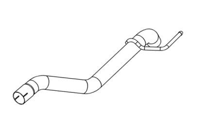 Klarius GM723M Выпускная труба отработанных газов