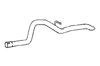 Klarius 142953 Exhaust pipe
