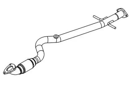 Klarius GM732B Выпускная труба отработанных газов